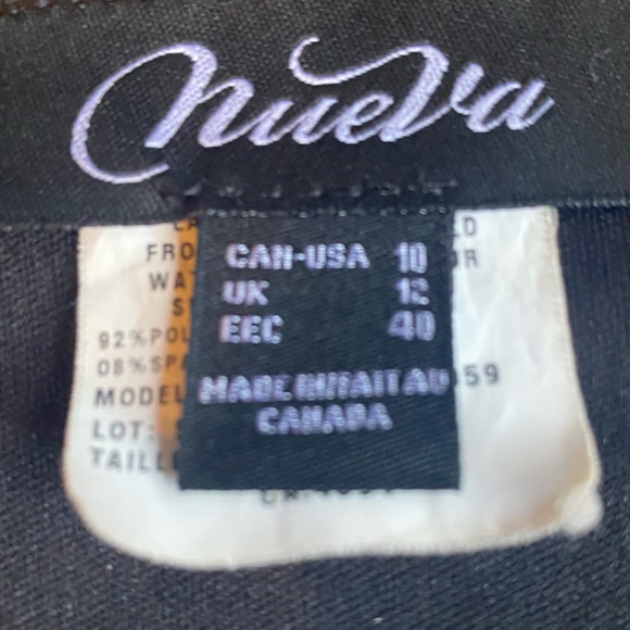 NueVa Blue Animal Print Scoop Neck Ruched Waist Lined Pullover Dress Siz… - Picture 9 of 13